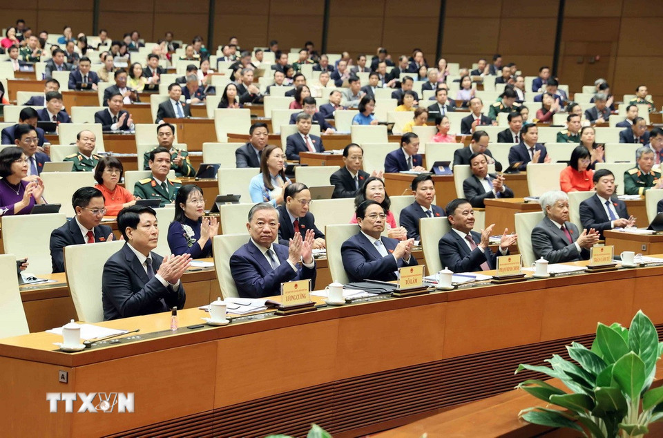 Khai mạc Kỳ họp thứ 9, Quốc hội khóa XV